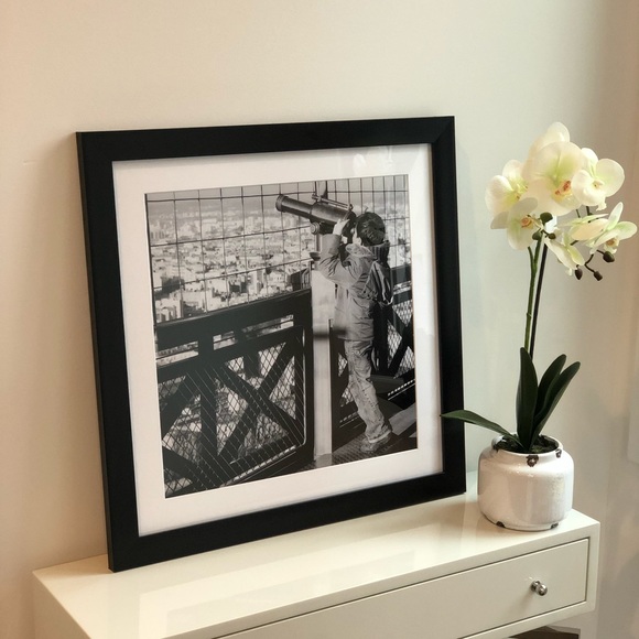 Eiffel Tower Lookout - Photo Print w/ Black Frame - Picture 3 of 4